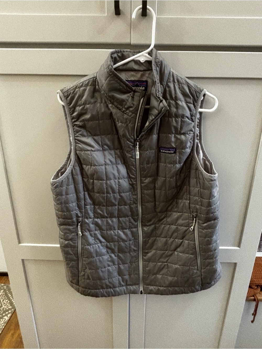 Patagonia Gray Quilted Women's Vest
